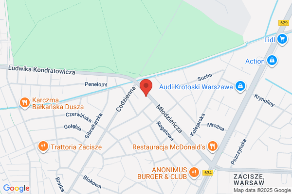 Zacisze. Kwiaciarnia. Pawlowska I.