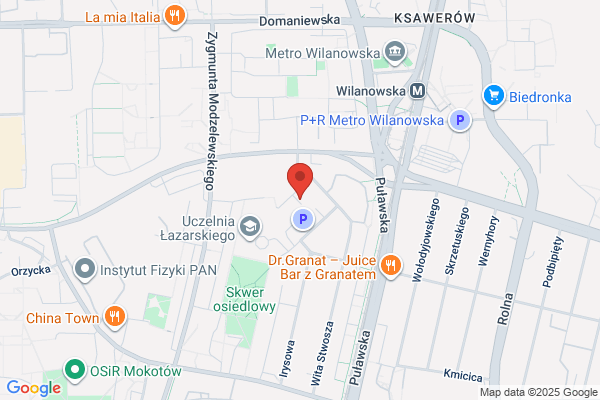 Janiszewska-Witkowska Urszula, lek. med. internista. Gabinet