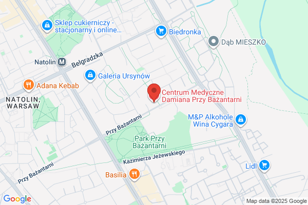 Centrum medyczne Damiana. Filia