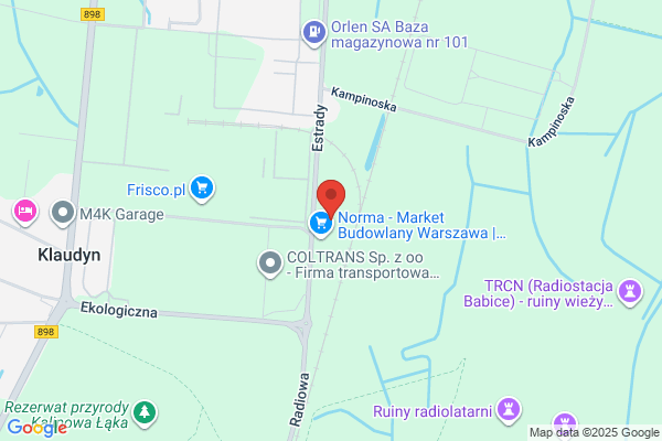 Normar. Produkcja wózków do bram, zawiasów. Norenberg M.