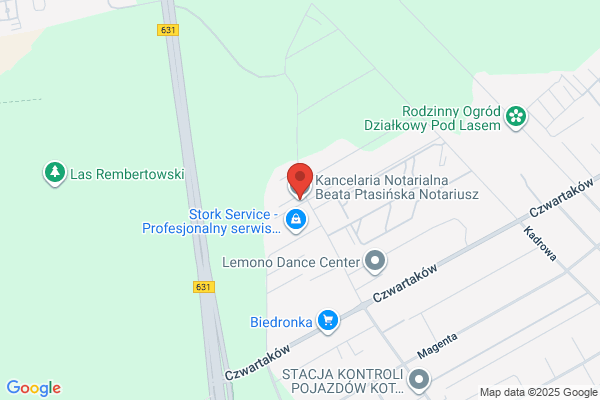 Beata. Kwatery