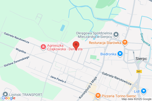 Sieprawska Lidia. Kwatery prywatne sezonowo