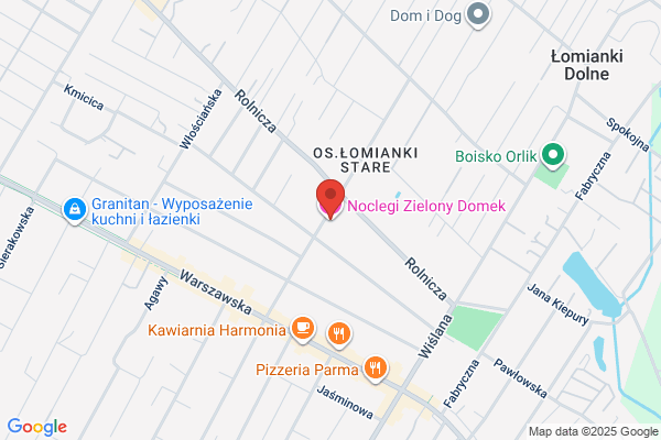 Zielony Domek. Pokoje goscinne. Glogowska A.