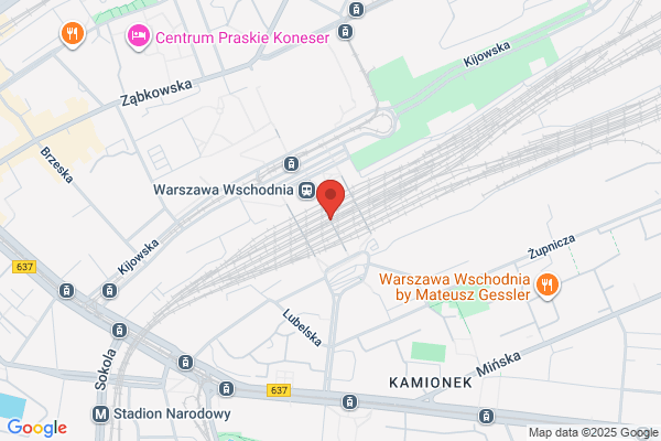 PKP SA. Sekcja Przewozów Regionalnych Warszawa - Wschodnia
