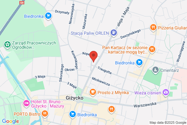 Urzad Pocztowy Gizycko 1. Oddzial