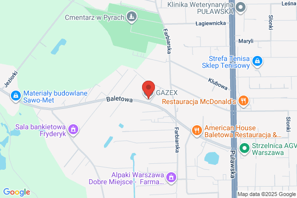 Gazex. Detektory gazu