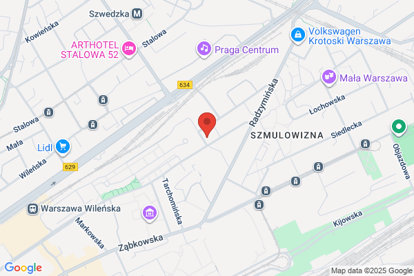 Bialostocka. Automyjnia