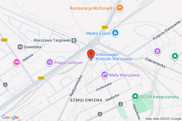 Chylinska Elzbieta. Stacja obslugi samochodów Volksvagen Group Service