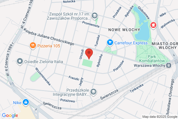Przyszlosc Wlochy. Klub sportowy