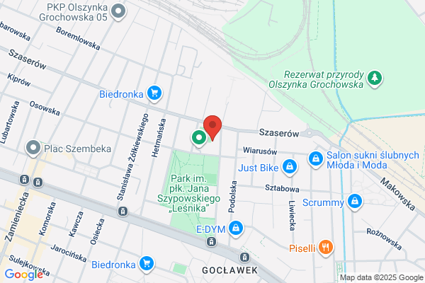 Szuwarek. Szkola plywania