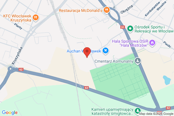 Grawil. Znakowanie poziome dróg