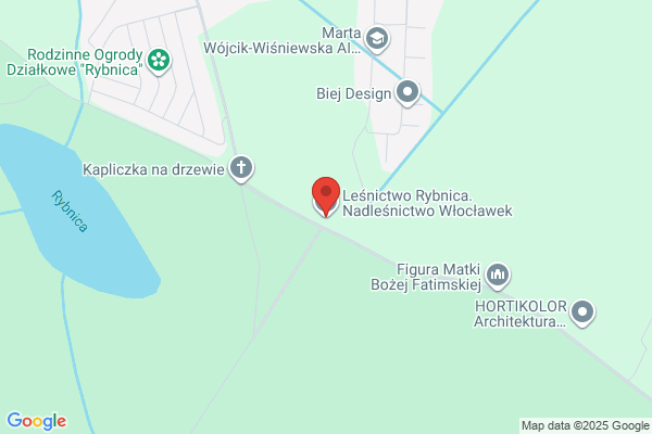 Lesnictwo Rybnica. Nadlesnictwo Wloclawek