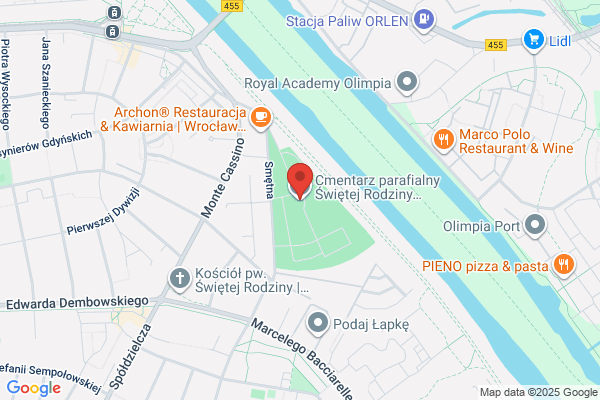 Cmentarz parafii sw. Rodziny