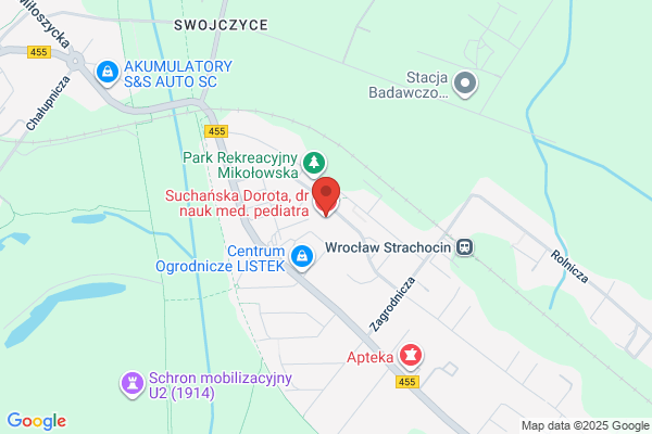 Suchanska Dorota, dr nauk med. pediatra