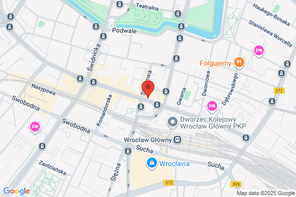 Europejska. Restauracja firmy Odra-Tourist