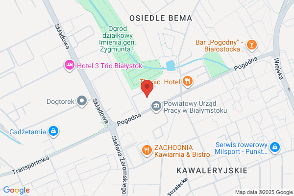 Stacja kontroli pojazdów Pogotowia Ratunkowego