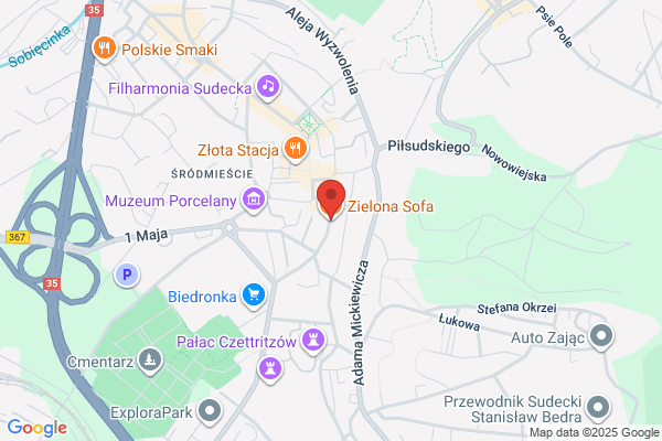 Zielona Ges. Restauracja firmy Alka