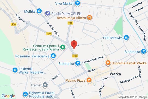 Grazyna. Salon fryzjerski. Zawadzka G.