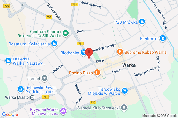PKO Bank Polski SA. Oddzial 1 w Warce