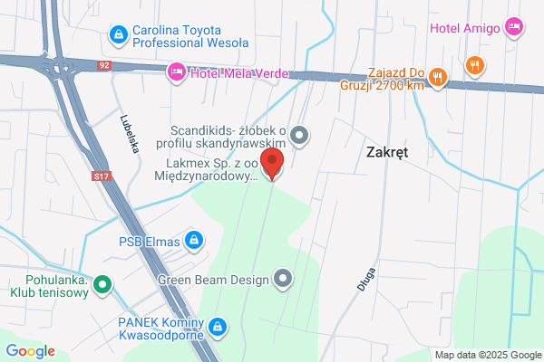 Lakmex. Sp. z o.o. Transport chlodniczy, spedycja