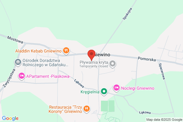 Gniewino. Stacja paliw. Karpinska D.