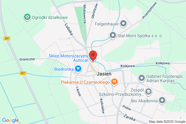 Auto-Car. Sklep motoryzacyjny. Filia