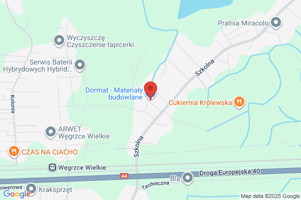 Dormat. Sklad materialów budowlanych