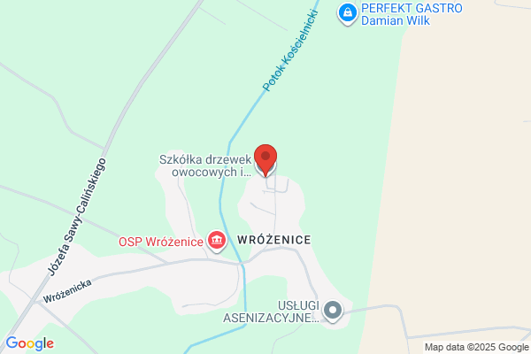 Dudek Rafal. Szkólka drzewek owocowych i ozdobnych