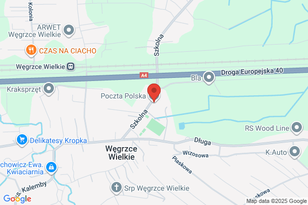 Urzad Pocztowy Wieliczka. Oddzial