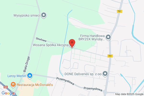 Wosana SA. Producent soków, napojów i wód zródlanych