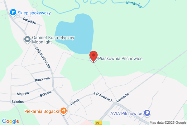 Piaskownia. Piasek, zwir, humus