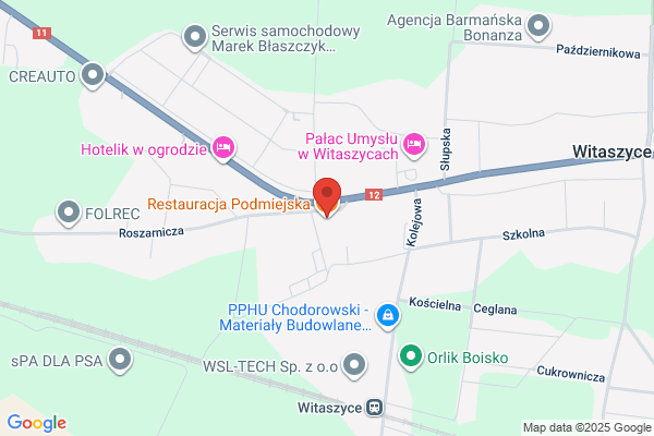 Podmiejska. Restauracja. Chylinska A.