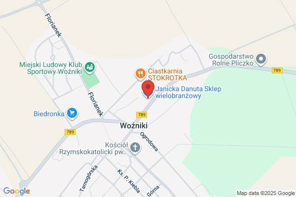 Janicka Danuta. Sklep wielobranzowy