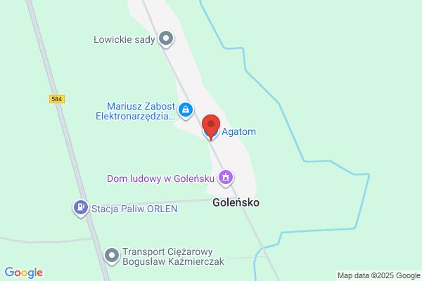 Agatom. Sklep z czesciami samochodowymi. Lacki L.