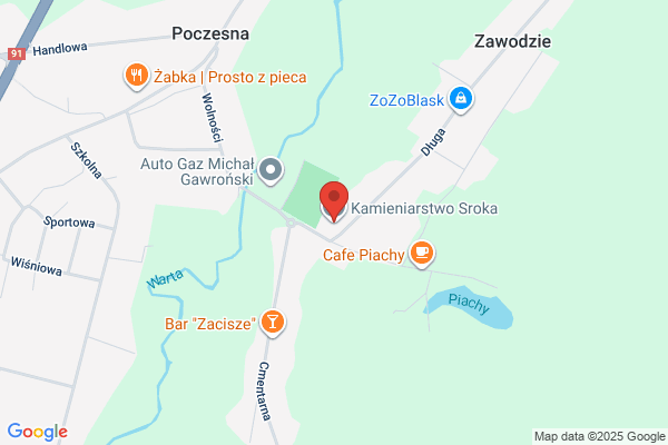 Zaklad kamieniarski. Sroka Jerzy