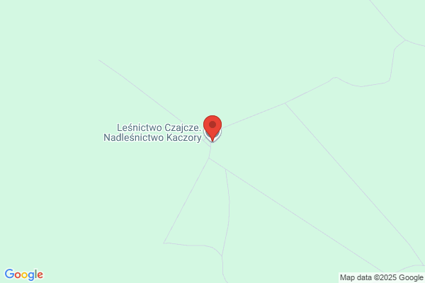 Lesnictwo Czajcze. Nadlesnictwo Kaczory