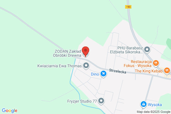 Zodan. Zaklad obróbki drewna