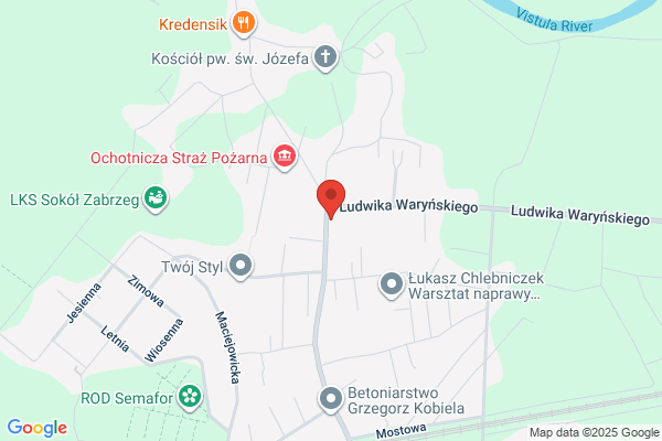 Indeka. Lakiernia proszkowa. Indeka E.