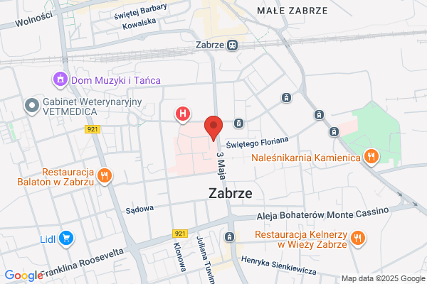 Katedra i Klinika Chorób Pluc i Gruzlicy Slaskiej Akademii Medycznej