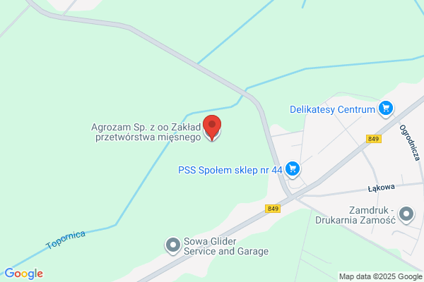 Agrozam. Sp. z o.o. Zaklad przetwórstwa miesnego