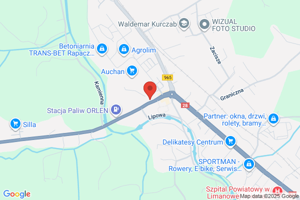 Gemini. Sprzedaz odziezy mlodziezowej i sportowej. Górny H.