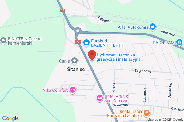 Hydromet. Art. instalacyjno - budowlane, wodno-kanalizacyjne i c.o.