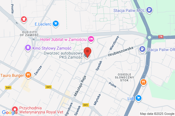 PKS. Dworzec autobusowy