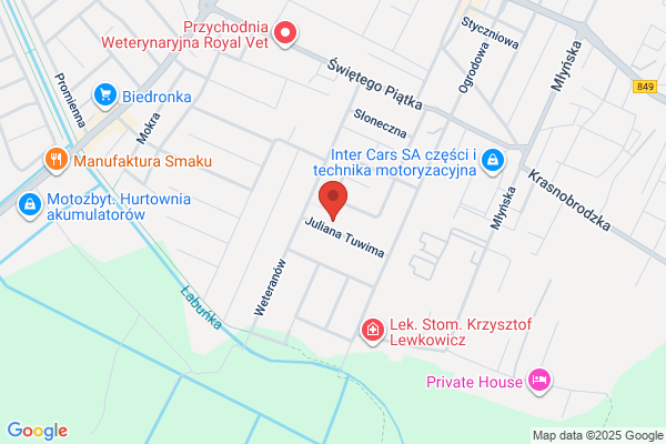 Przychodnia weterynaryjna Zamość na Tuwima