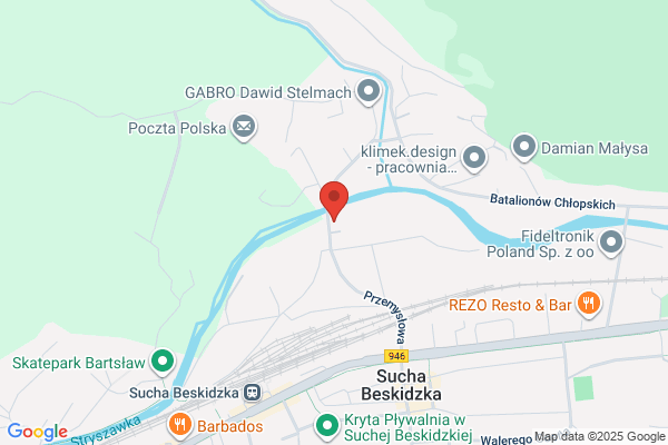 Enion SA. Oddzial w Bielsku-Bialej. Posterunek energetyczny Sucha Beskidzka