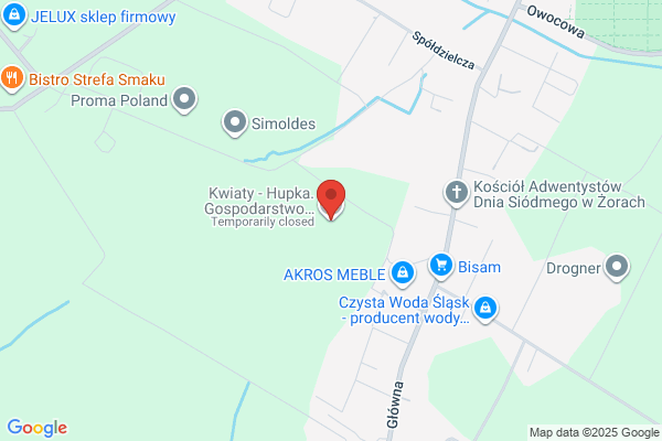 Hupka Adam. Gospodarstwo ogrodnicze