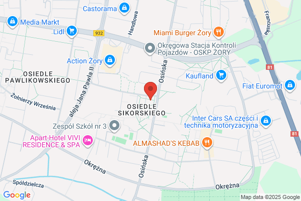 Urzad Pocztowy Zory 1. Oddzial